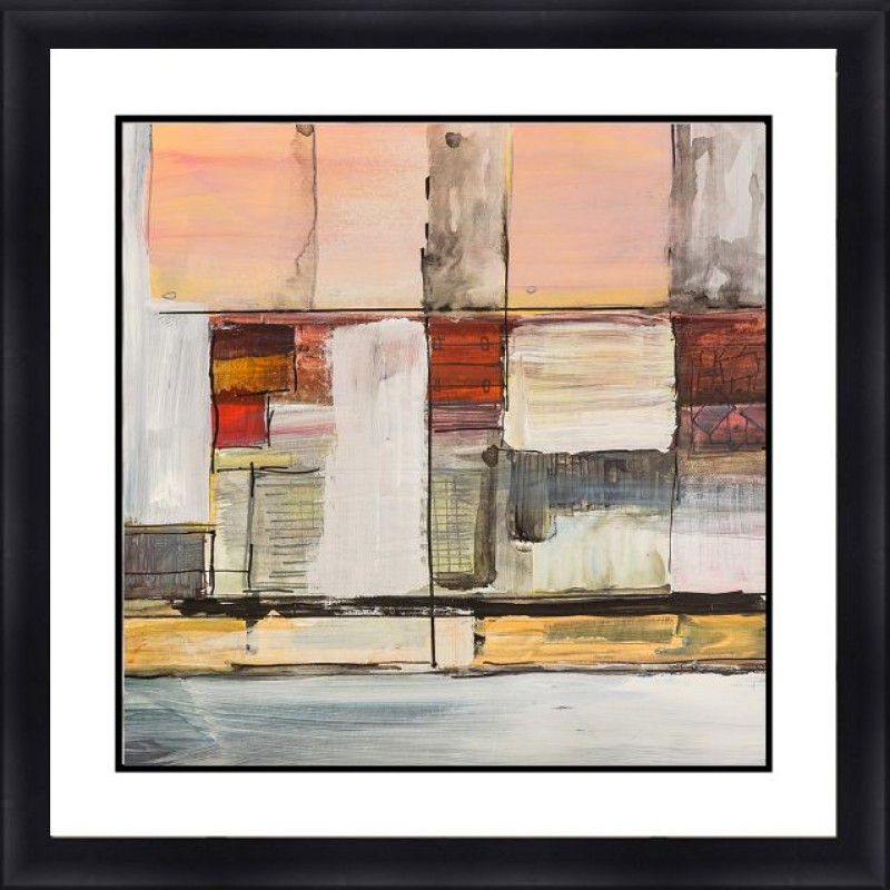 Abstract 30 x 30 Framed Available In Custom Sizes