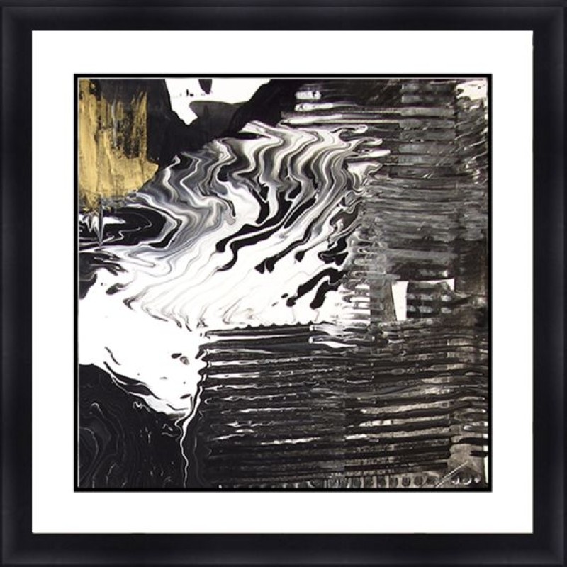Abstract 30 x 30 Framed Available In Custom Sizes
