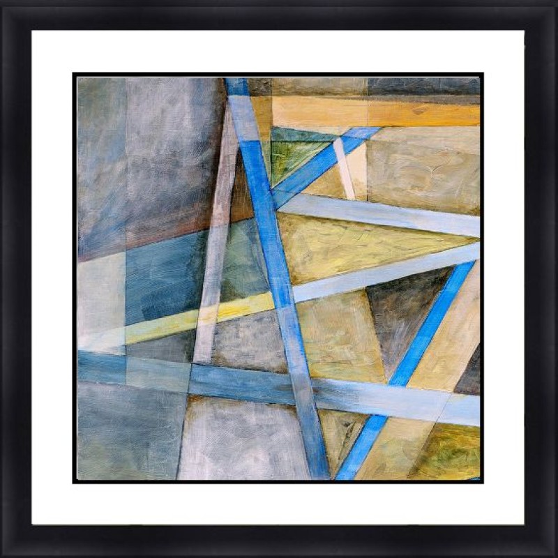 Abstract 30 x 30 Framed Available In Custom Sizes