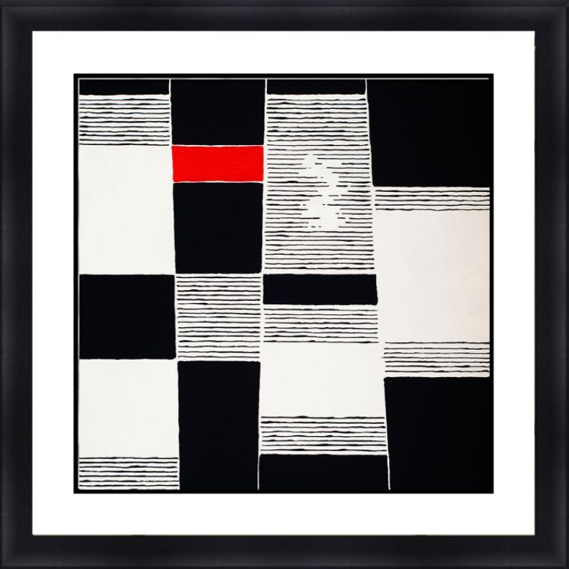 Abstract 30 x 30 Framed Available In Custom Sizes