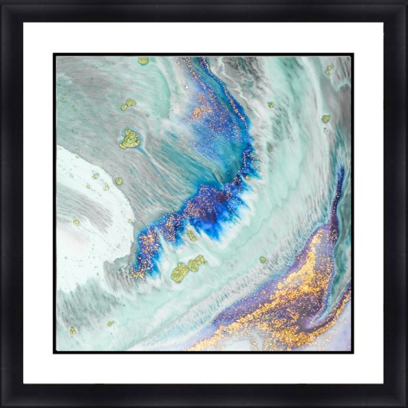 Abstract 30 x 30 Framed Available In Custom Sizes