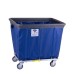 Vinyl Bumper Truck – 10 Bushel | Wall-Protecting Laundry Cart (LOG28777)
