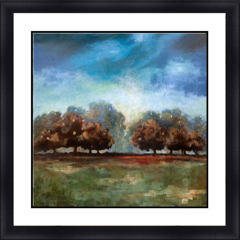 Abstract 30 X 30 Framed Available In Custom Sizes