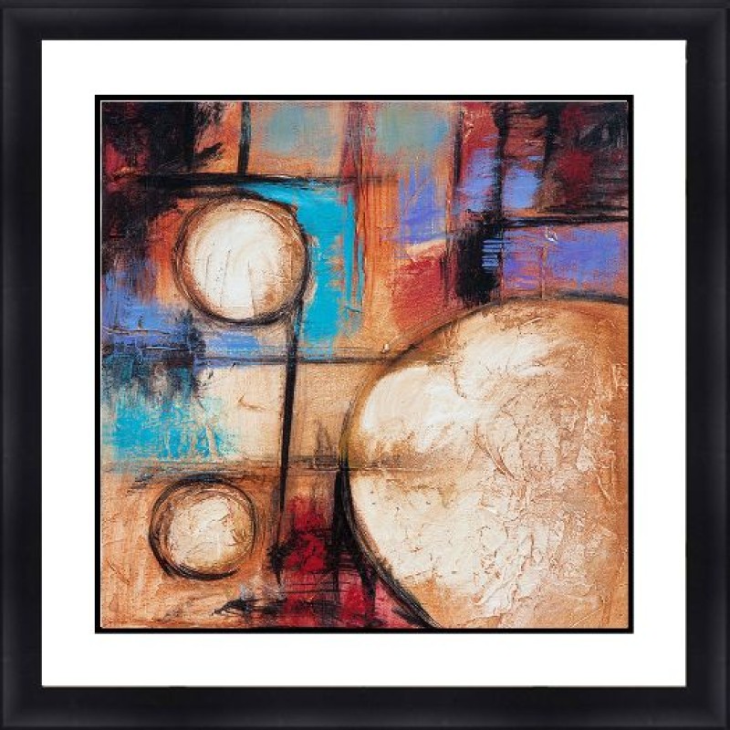 Abstract 30 X 30 Framed Available In Custom Sizes