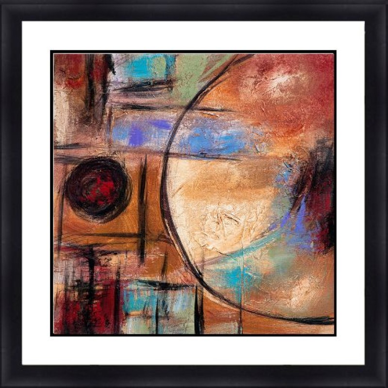 Abstract 30 X 30 Framed Available In Custom Sizes