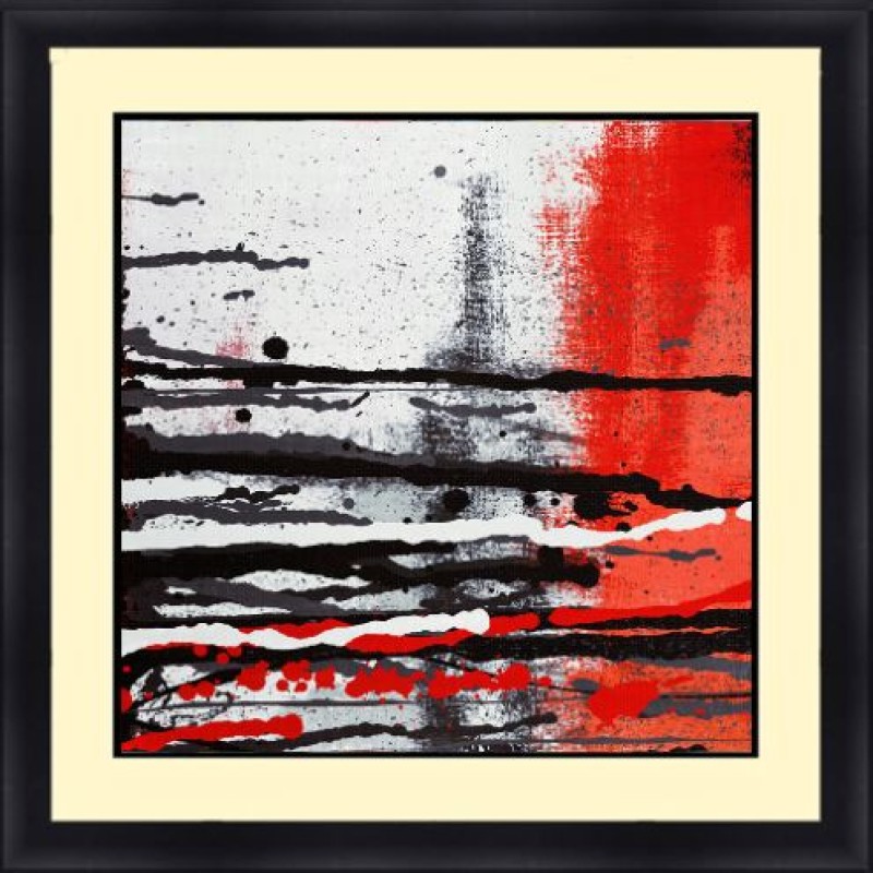 Abstract 30 x 30 Framed Available In Custom Sizes