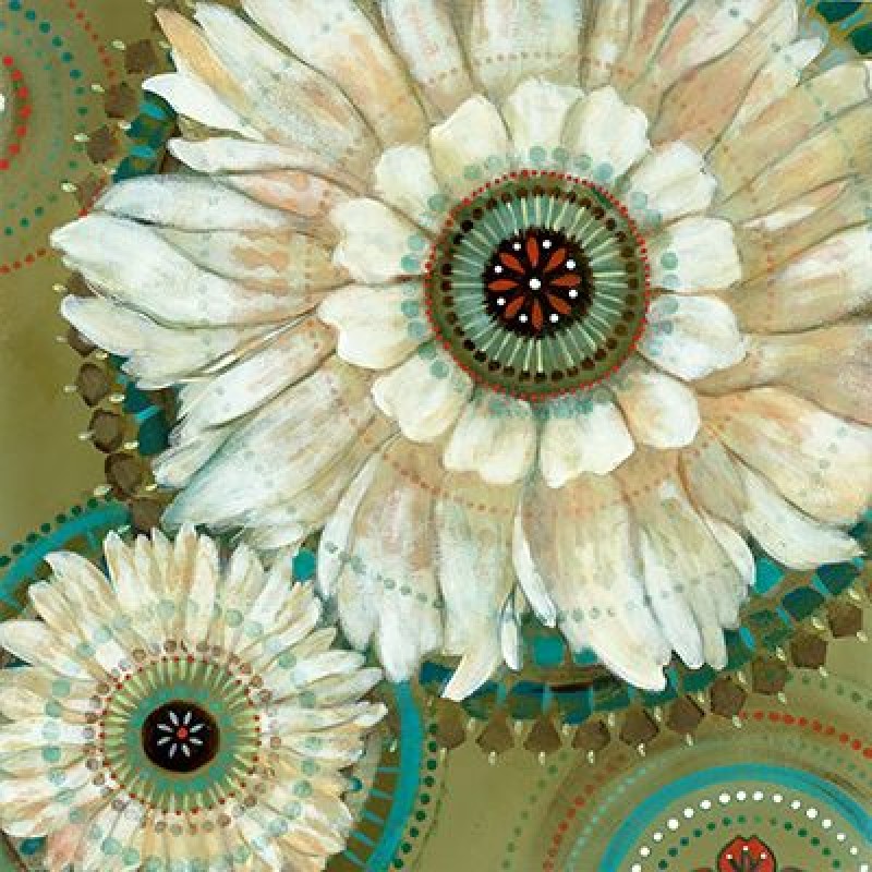 Abstract 30 x 30 with frame