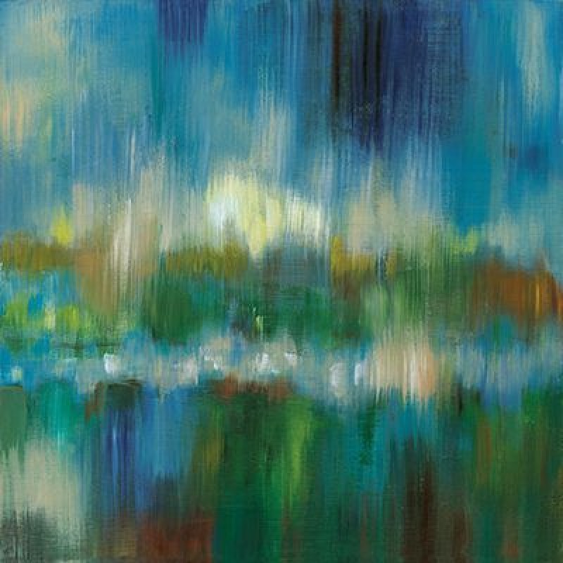 Abstract 30 x 30 with frame