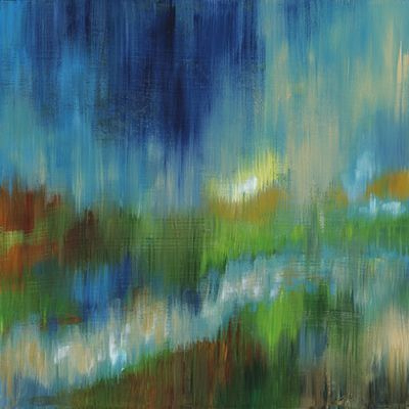 Abstract 30 x 30 with frame