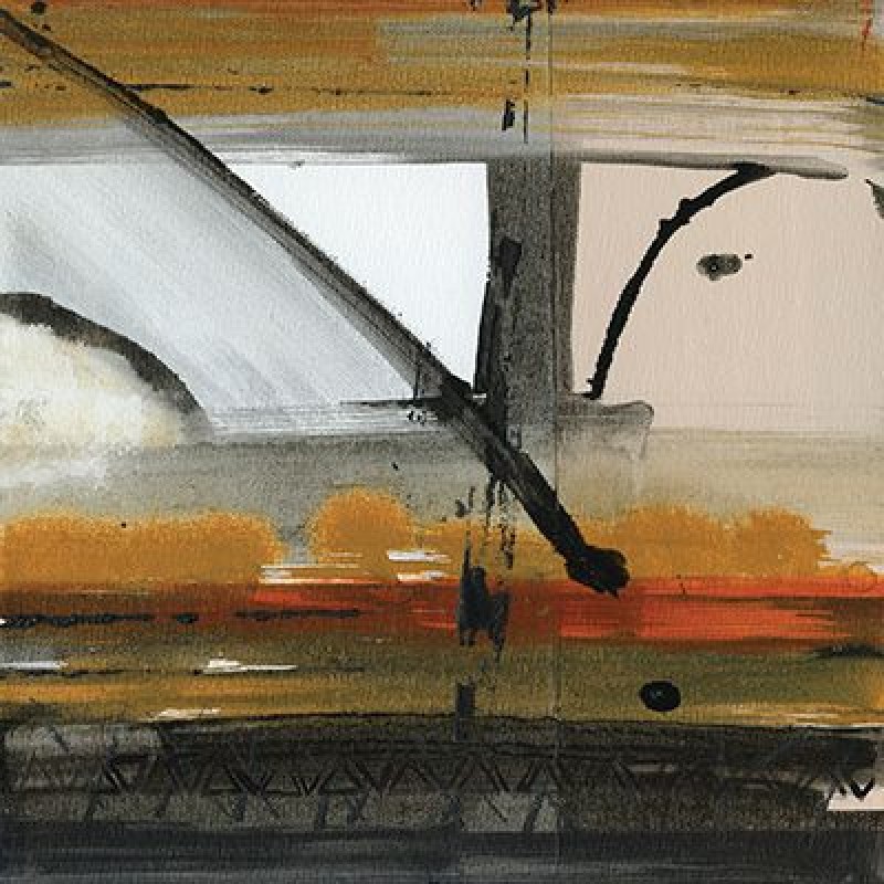 Abstract 30 x 30 with frame