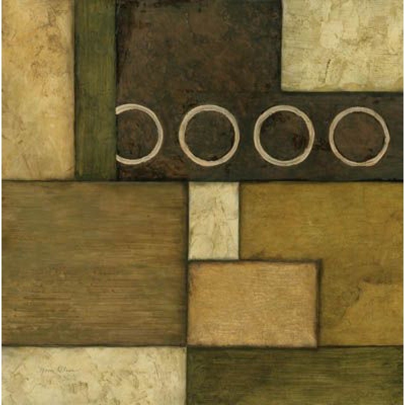 Abstract 30 x 30 with frame