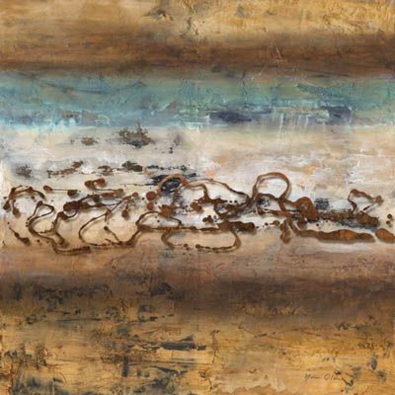 Abstract 30 x 30 with frame