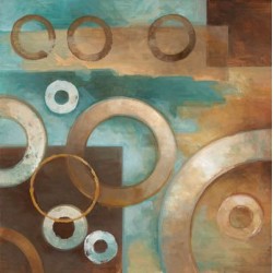 Abstract 30 x 30 with frame