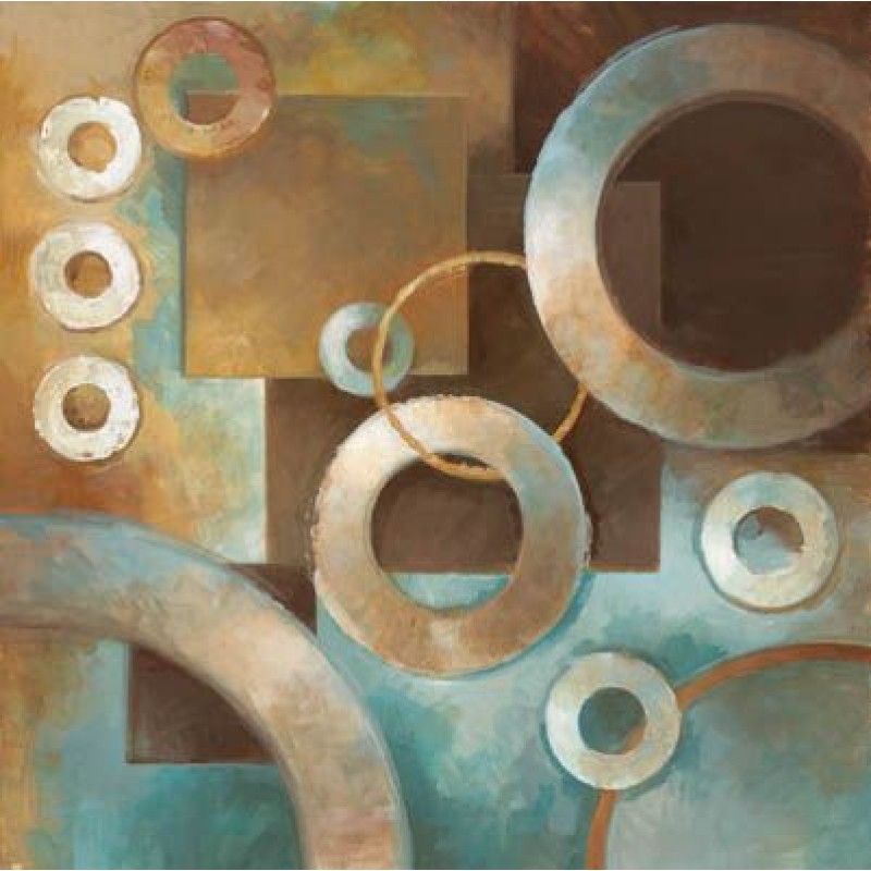 Abstract 30 x 30 with frame