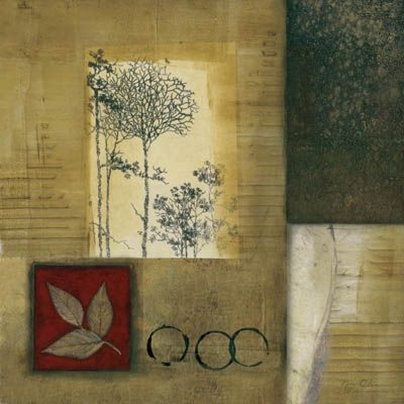 Abstract 30 x 30 with frame