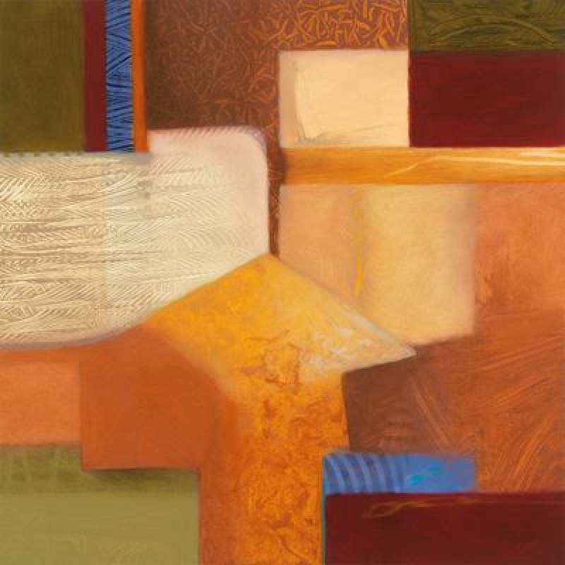 Abstract 30 x 30 with frame