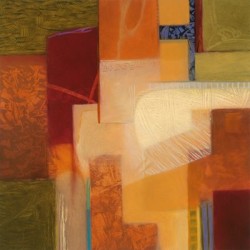 Abstract 30 x 30 with frame