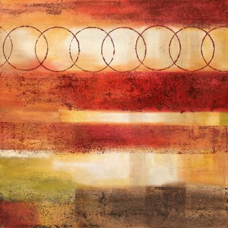 Abstract 30 x 30 with frame