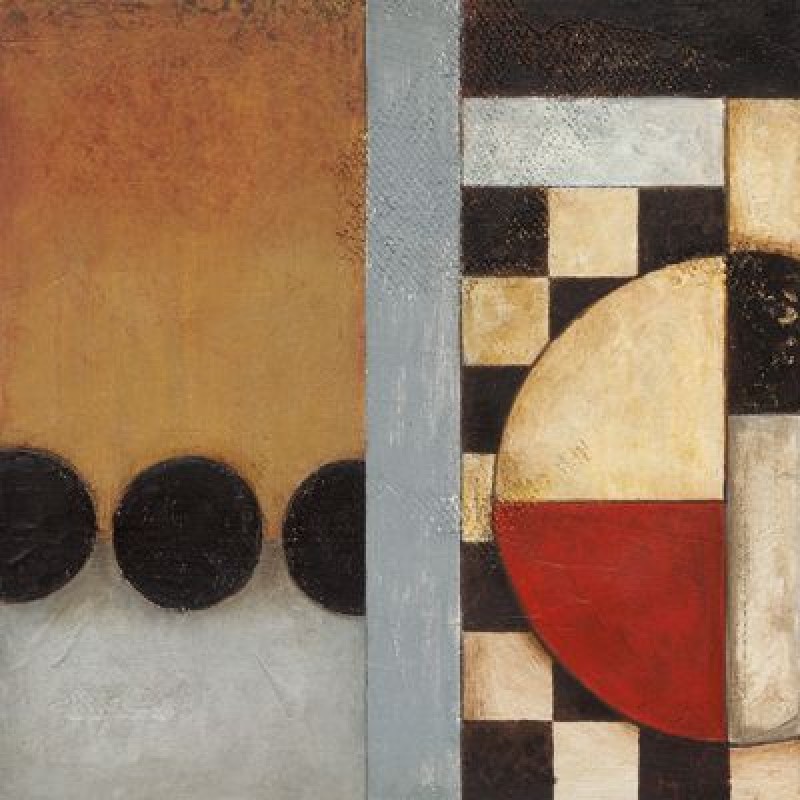 Abstract 30 x 30 with frame