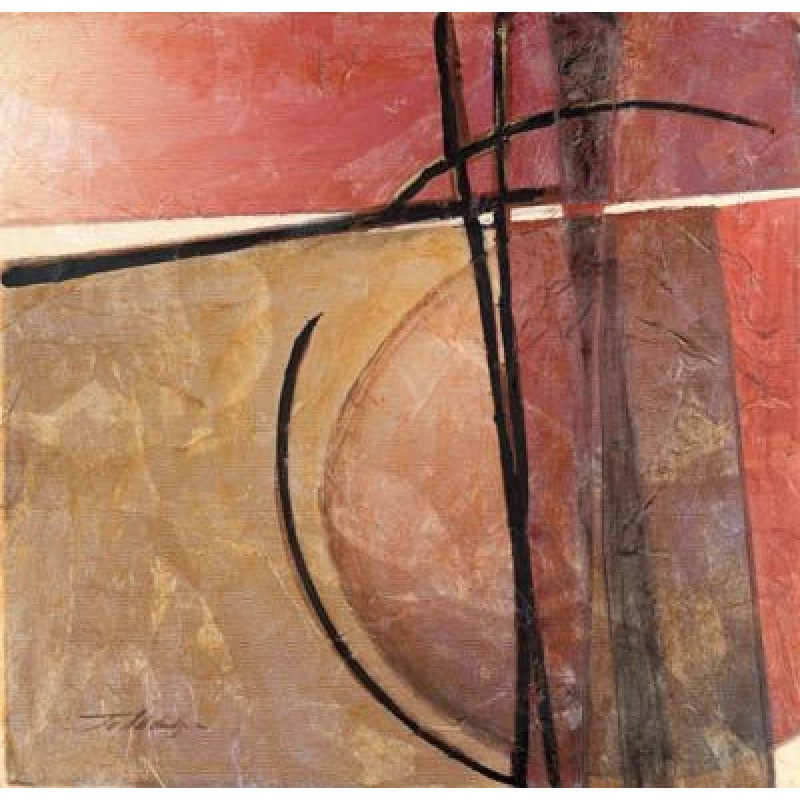 Abstract 30 x 30 with frame