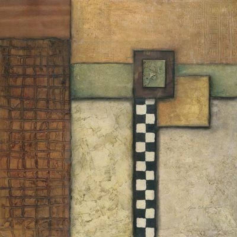 Abstract 30 x 30 with frame