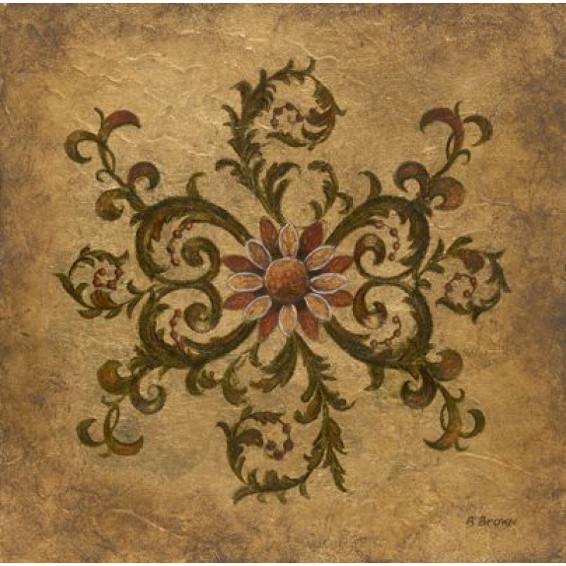 Abstract 30 x 30 with frame