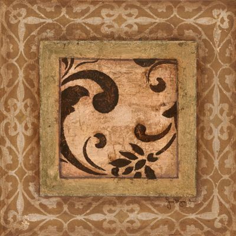 Abstract 30 x 30 with frame