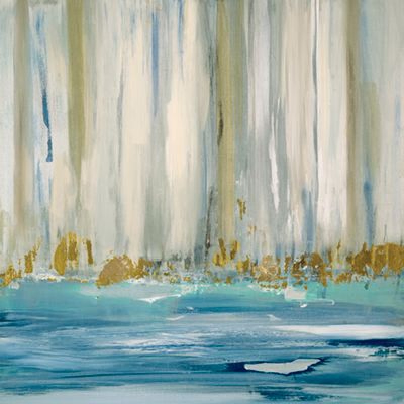 Abstract 30 x 30 with frame