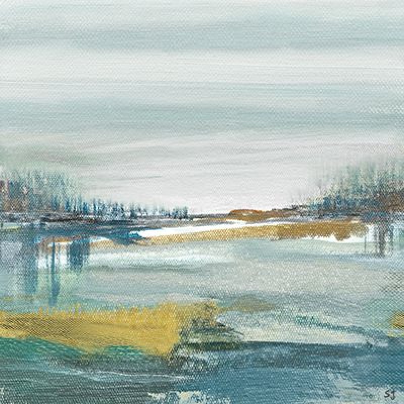 Abstract 30 x 30 with frame