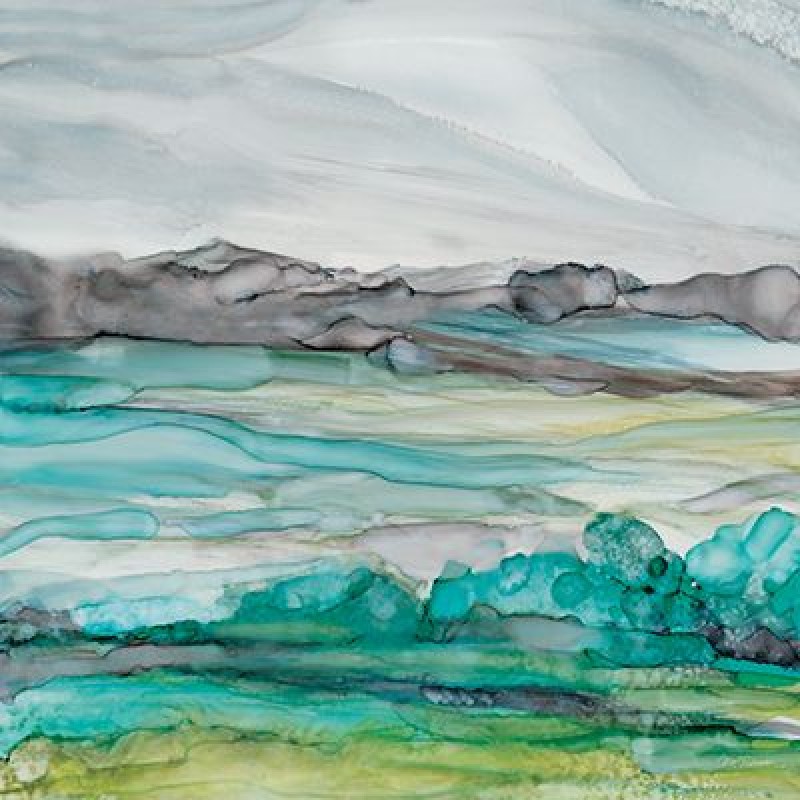 Abstract 30 x 30 with frame