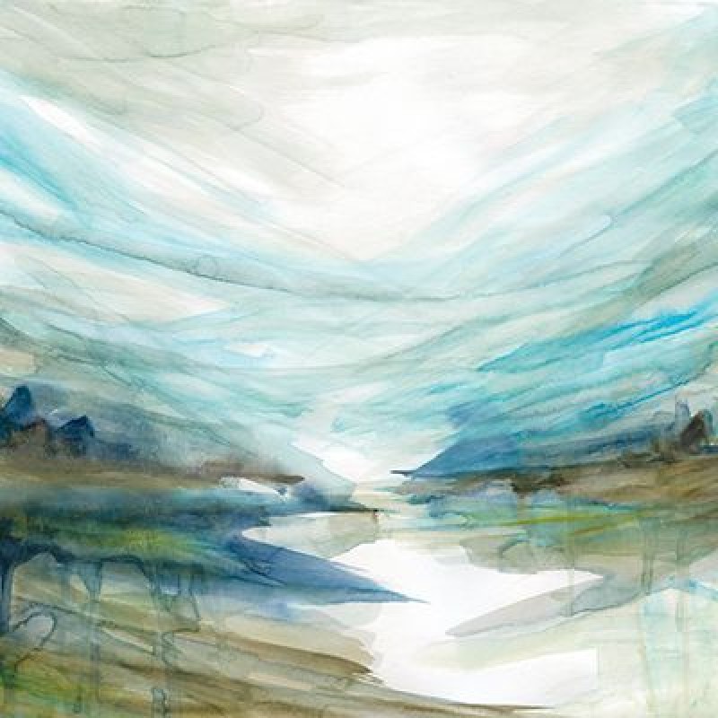 Abstract 30 x 30 with frame