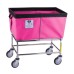 Fully Sewn Elevated Vinyl Basket Truck – 4 Bushel Hotel Laundry Cart