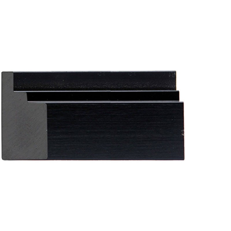Black 1 3/4 inch Width Contemporary