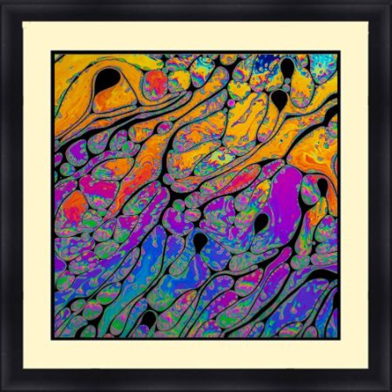 Abstract 30 x 30 Framed Available In Custom Sizes