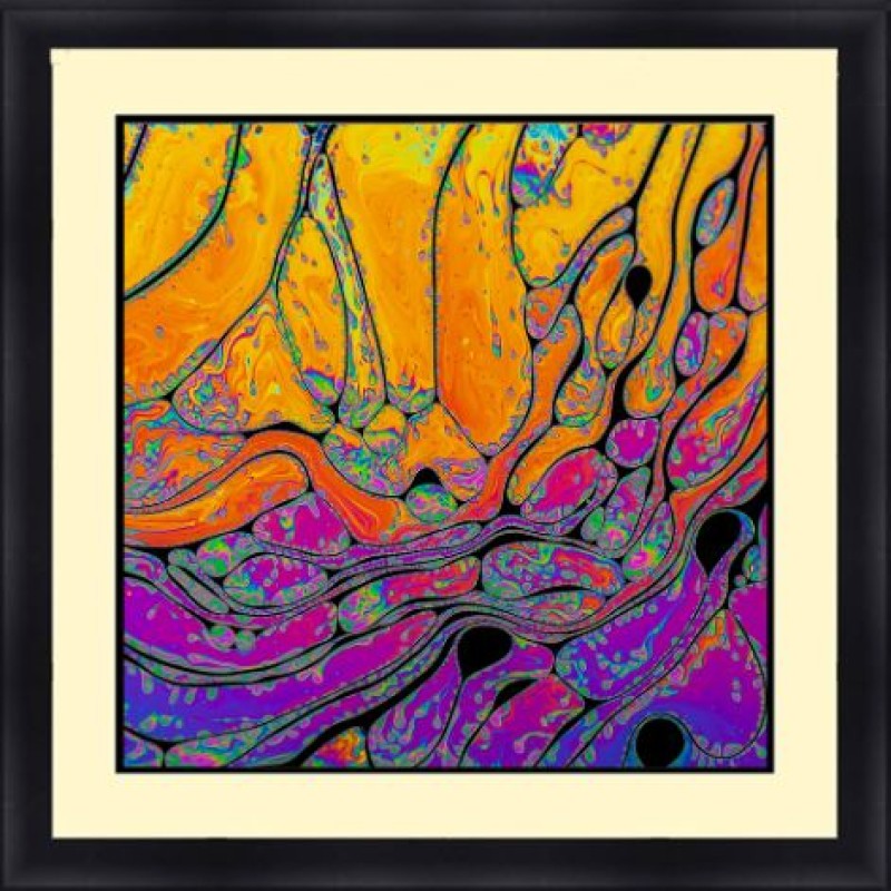 Abstract 30 x 30 Framed Available In Custom Sizes