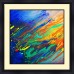 Abstract 30 x 30 Framed Available In Custom Sizes