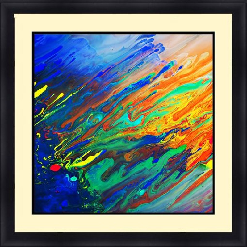 Abstract 30 x 30 Framed Available In Custom Sizes