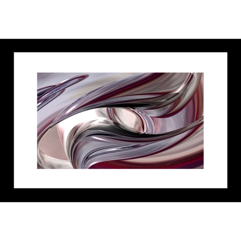Abstract 24 X 36 Framed Available In Custom Sizes