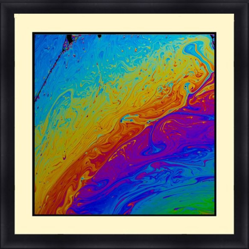 Abstract 30 x 30 Framed Available In Custom Sizes