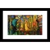 Abstract 24 X 36 Framed Available In Custom Sizes