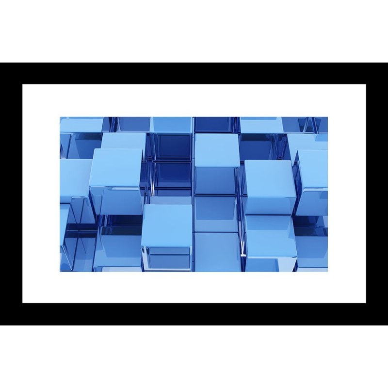 Abstract 24 X 36 Framed Available In Custom Sizes