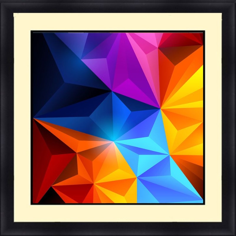 Abstract 30 x 30 Framed Available In Custom Sizes
