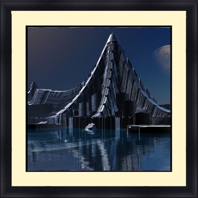 Abstract 30 x 30 Framed Available In Custom Sizes