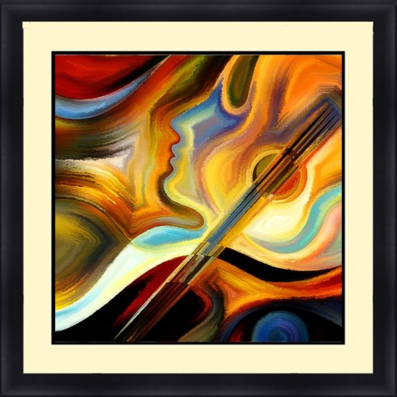 Abstract 30 x 30 Framed Available In Custom Sizes