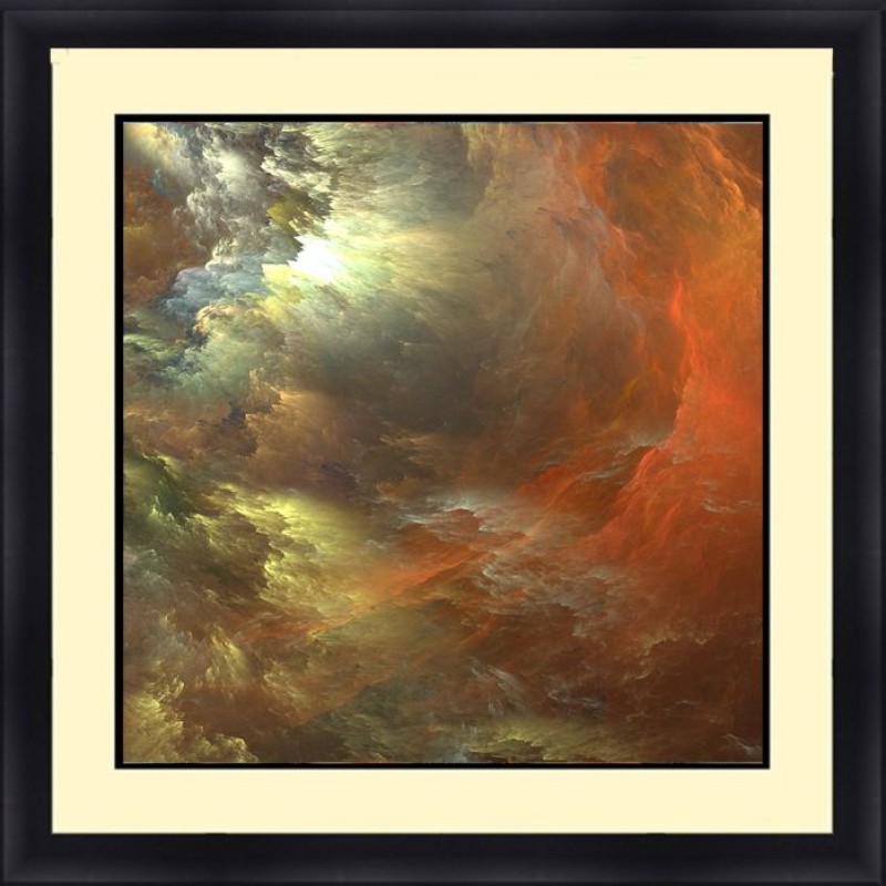Abstract 30 x 30 Framed Available In Custom Sizes