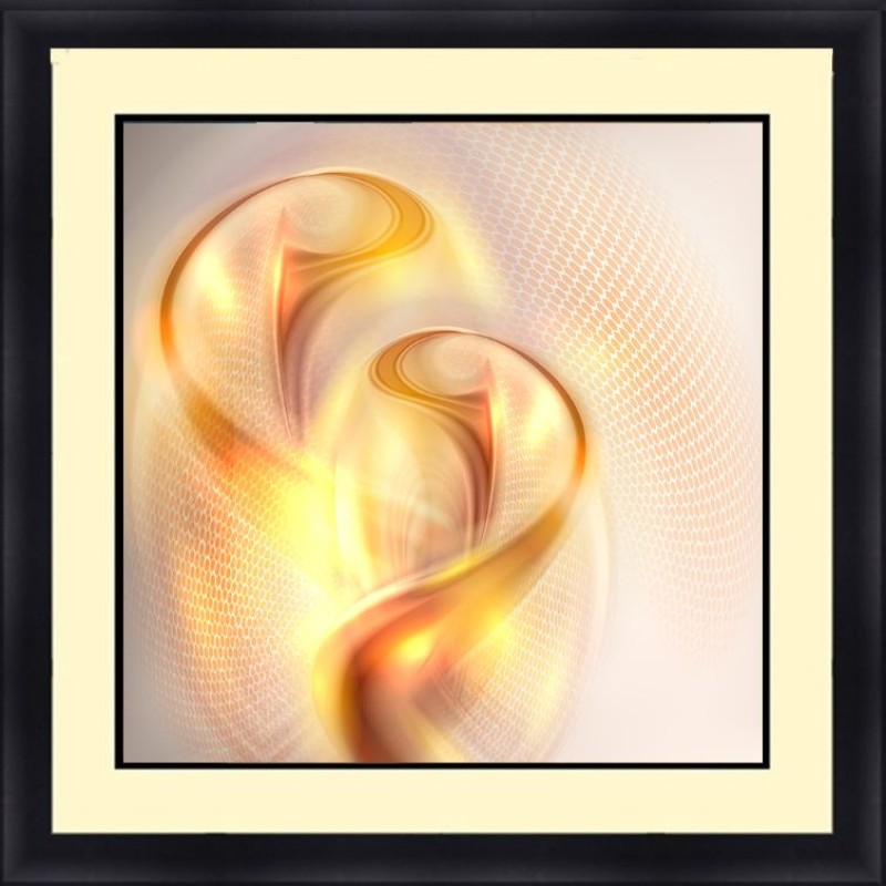 Abstract 30 x 30 Framed Available In Custom Sizes