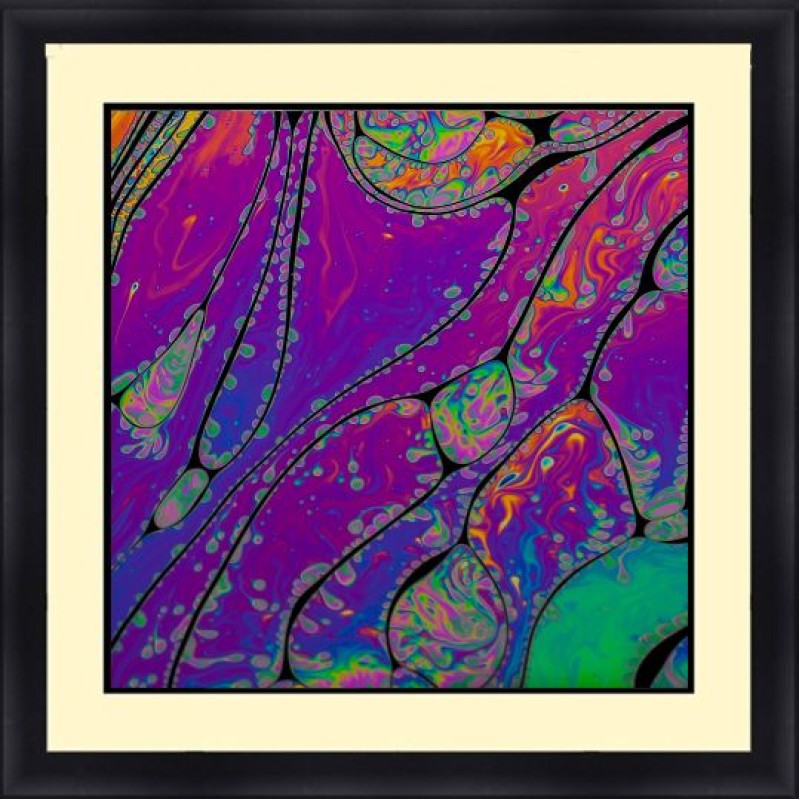 Abstract 30 x 30 Framed Available In Custom Sizes