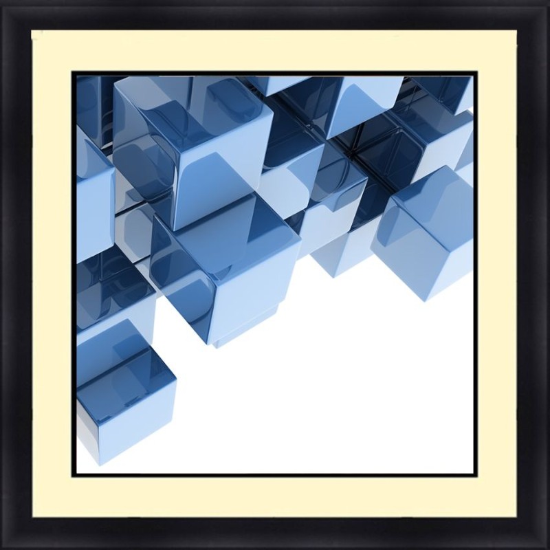 Abstract 30 x 30 Framed Available In Custom Sizes