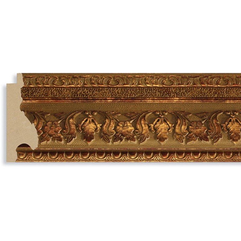 Full Length Mirror Antique Gold 24 x 60