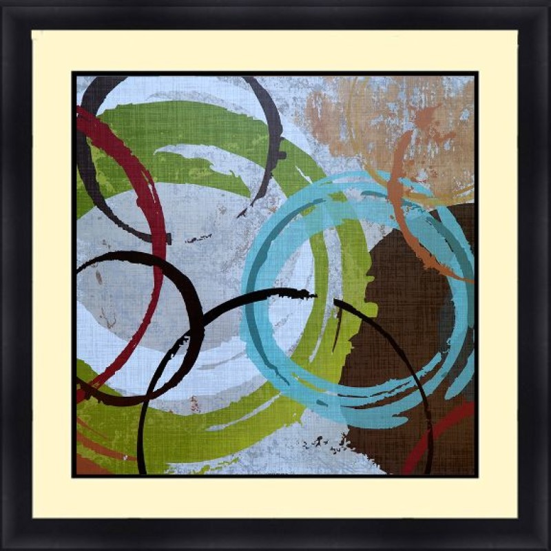 Abstract 30 x 30 Framed Available In Custom Sizes